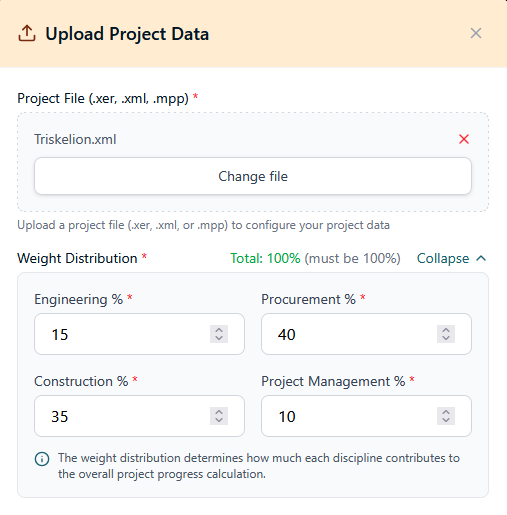 Step 1: Upload your schedule