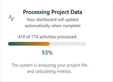 Step 2: Automatic processing